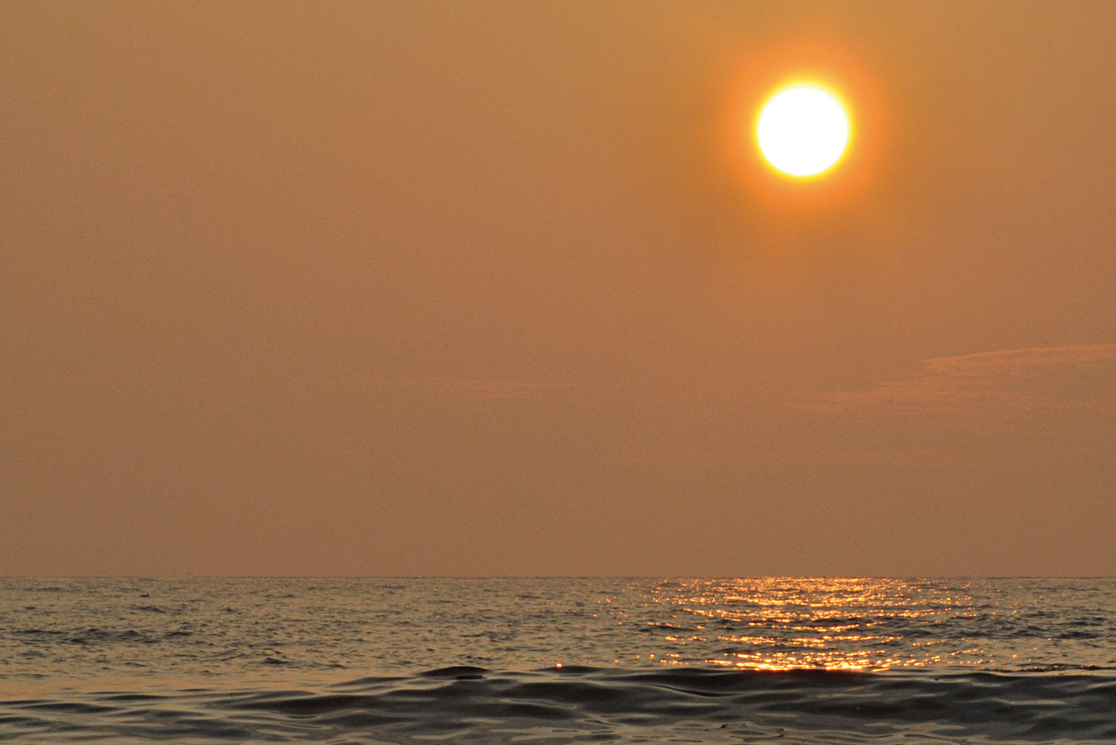 zonsondergang-zee-strand